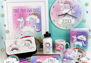 Gifts for A Girl On Her Birthday Personalised Unicorn Gifts for Her Birthday Christmas