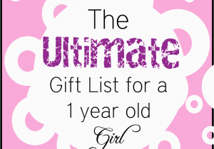 Gifts for A One Year Old Birthday Girl Best Gifts for A 1 Year Old Girl the Pinning Mama