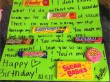 Gifts for Lover On Her Birthday for My Boyfriend On His Birthday Candy Birthday Card