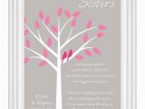 Gifts for Sister On Her Birthday Sisters Gift Print Personalized Gift for Your Sister