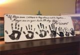 Gifts to Get Your Mother for Her Birthday Moms Birthday Gift A Hand Print From Each Of Her 7
