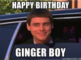 Ginger Birthday Meme Happy Birthday Ginger Boy Jim Carrey Limo Meme Generator