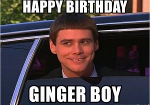 Ginger Birthday Meme Happy Birthday Ginger Boy Jim Carrey Limo Meme Generator