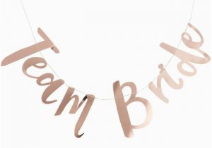Ginger Ray Rose Gold Happy Birthday Banner Team Bride Hen Party Rose Gold Bunting Ginger Ray Candle