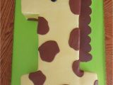 Giraffe Birthday Decorations Cake Believe First Birthday Giraffe