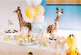 Giraffe Birthday Decorations Kara 39 S Party Ideas Little Giraffe Birthday Party Kara 39 S