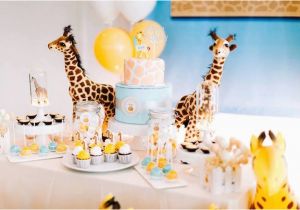 Giraffe Birthday Decorations Kara 39 S Party Ideas Little Giraffe Birthday Party Kara 39 S