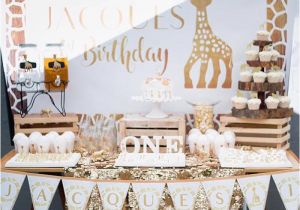 Giraffe Birthday Decorations Kara 39 S Party Ideas sophie the Giraffe 1st Birthday Party