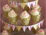 Giraffe Birthday Party Decorations Giraffe Cupcake Liners Giraffe Party Supplies Giraffe Party