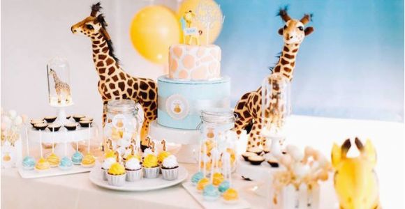 Giraffe Birthday Party Decorations Kara 39 S Party Ideas Little Giraffe Birthday Party Kara 39 S