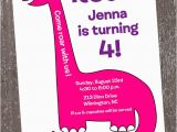 Girl Dinosaur Birthday Invitations 28 Dinosaur Birthday Invitation Designs Templates Psd