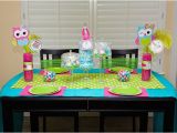 Girl Owl Birthday Decorations Owl Party Look whoos One Owl Birthday Girls Birthday