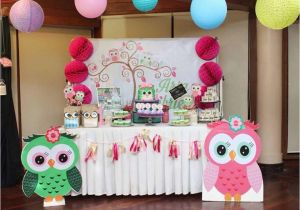 Girl Owl Birthday Party Decorations Owl Birthday Quot Aria Gabrielle 39 S Owl Party Quot Catch My Party