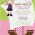 Girl Pirate Birthday Invitations Girl Pirate theme Party Invitation by Cohenlane On Etsy