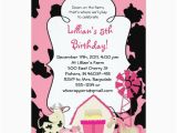 Girly Birthday Invitation Templates Girly Farm themed Birthday Party Invitation Zazzle Com