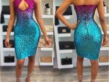 Glitter Birthday Dresses Aliexpress Com Buy Bonnie Froset Glitter Purple Green