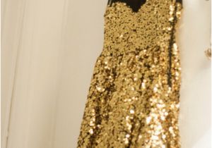 Glitter Birthday Dresses Dress Glitter Gold Sequins Mesh Fancy Sparkle