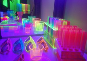 Glow In the Dark Birthday Party Decorations Glow Neon Uv Party Glow In the Dark Party Supplies