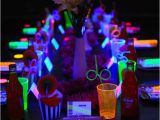 Glow In the Dark Birthday Party Decorations Kara 39 S Party Ideas Neon Glow In the Dark Teen Birthday