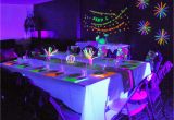 Glow In the Dark Birthday Party Decorations Threelittlebirds 39 Neon Glow In the Dark Birthday Party
