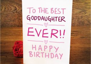 Goddaughter First Birthday Card Birthday Wishes for God Daughter Happy Birthday Quotes
