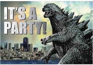 Godzilla Birthday Card 32 Best Godzilla Birthday Party Ideas Decorations and