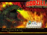 Godzilla Birthday Card February 2012