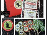 Godzilla Birthday Invitations Littlebeane Boutique Godzilla Movie Night Party