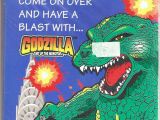 Godzilla Birthday Invitations the Sphinx Godzilla Party Invitations Paper Art C 1995