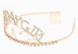 Gold Birthday Girl Tiara Birthday Girl Tiara Rose Gold Icing Us