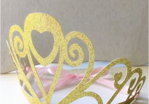 Gold Birthday Girl Tiara Princess Crown Princess Birthday Party Decoration Crown