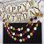 Gold Happy 70th Birthday Banner Gold Wine Happy 100th Birthday Banner Garland Adult