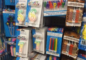 Gold Happy Birthday Banner Dollar Tree Nice Selection Of Birthday Candles Yelp