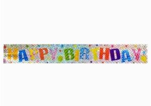 Gold Happy Birthday Banner Dollar Tree View assorted Bright Foil Quot Happy Birthday Quot