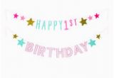 Gold Happy Birthday Banner Hobby Lobby 1st Birthday themed Party Collections Party Baking