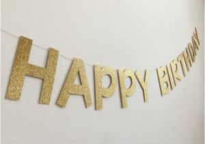 Gold Happy Birthday Banner Target Birthday Banner Gold Happy Birthday Banner 40th Birthday