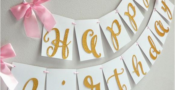 Gold Happy Birthday Banner Target Gold Happy Birthday Banner Handcrafted In 1 3 Business