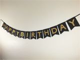 Gold Happy Birthday Banner Target Happy Birthday Banner In Black and Gold Birthday Party