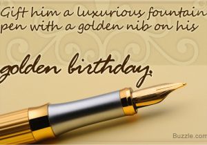 Golden Birthday Gifts for Him 12 Fantabulous Golden Birthday Gift Ideas for Him