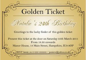 Golden Birthday Invitation Wording 10 Personalised Birthday Hen Night Invitations Willy