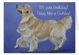 Golden Retriever Birthday Cards Golden Retriever Birthday Card Zazzle