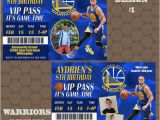 Golden State Warriors Birthday Invitations Golden State Warriors Basketball Birthday Party Invitations