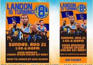 Golden State Warriors Happy Birthday Banner Golden State Warriors Invitations Etsy