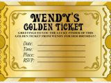 Golden Ticket Birthday Invitation Willy Wonka themed Party and What You Should Keep In Mind