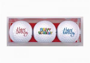 Golf Birthday Gifts for Him Golf Gifts Happy Birthday Premium Golf Ball Gift Pack 3