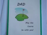Golf Birthday Gifts for Him Items Similar to Father 39 S Day Card Dad 39 S Birthday Card