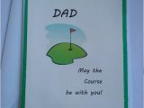 Golf Birthday Gifts for Him Items Similar to Father 39 S Day Card Dad 39 S Birthday Card