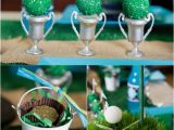 Golf themed Birthday Party Decorations Father 39 S Day Party Ideas A Green Blue Argyle Golf Par