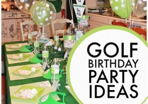 Golf themed Birthday Party Decorations Golf themed 6th Birthday Boy Party Spaceships and Laser