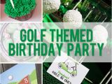 Golf themed Birthday Party Decorations Golf themed Birthday Party How Does She